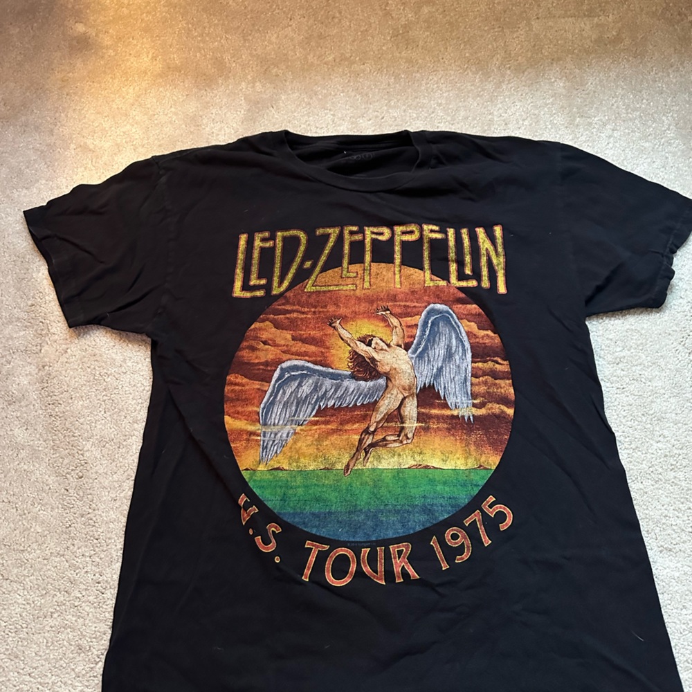 Vintage Led Zeppelin band tee